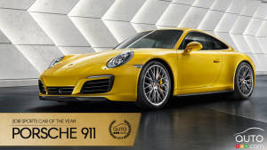 Porsche 911, Auto123.com’s 2018 Sport Car of the Year