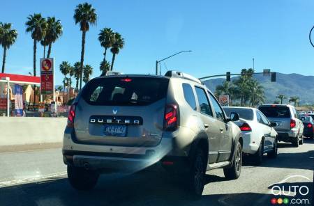 Un VUS français en Californie? Nous avons croisé un Renault Duster!