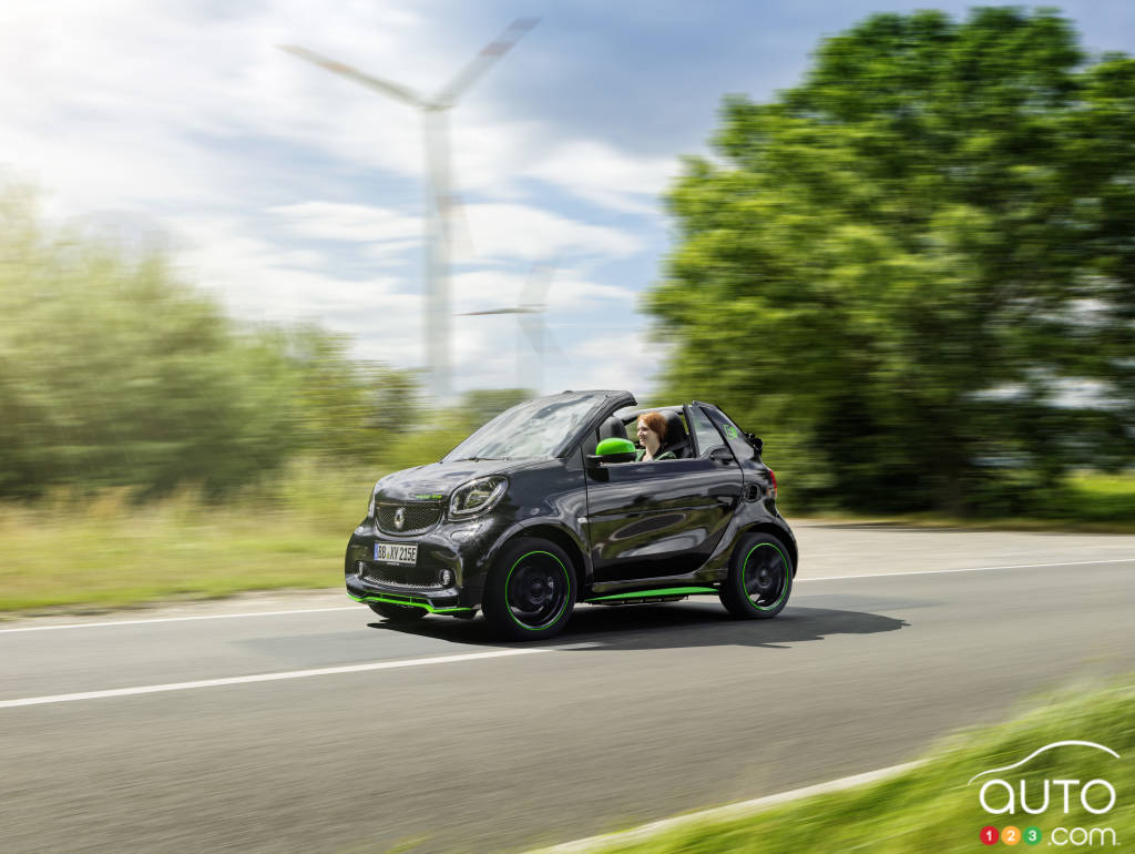 The entire smart lineup will be electric in North America, leaving gas models behind