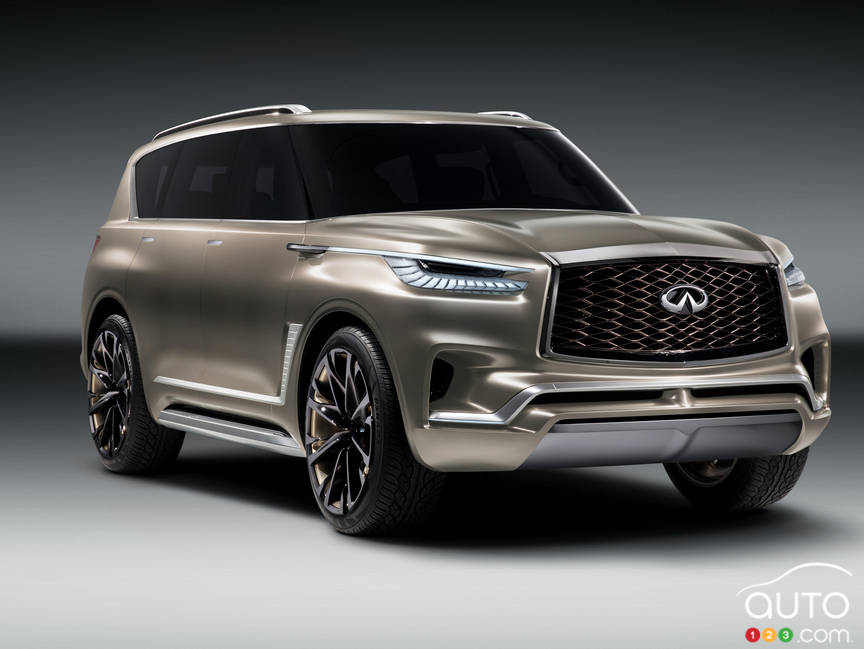 Le prototype INFINITI QX80 Monograph
