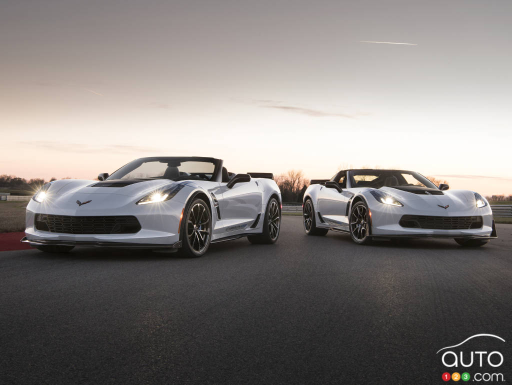 Chevrolet Corvette édition Carbon 65 2018