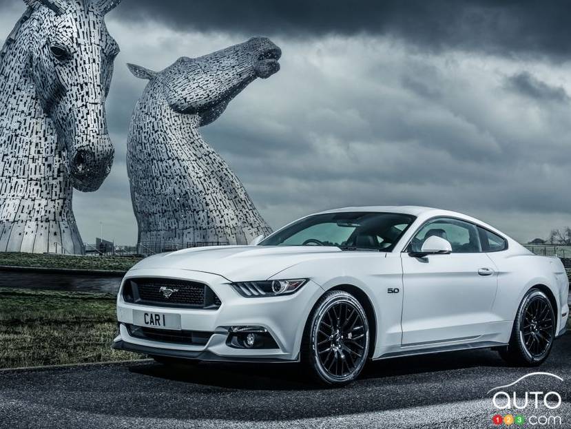 Ford Mustang in Scotland