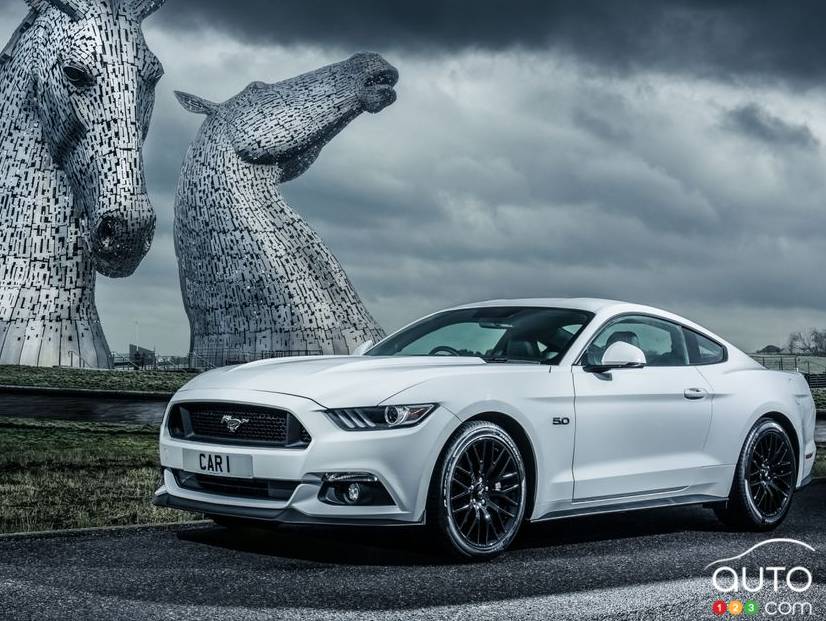 La Ford Mustang en Écosse