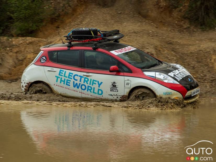 Meet the Nissan LEAF AT-EV (All Terrain Electric Vehicle)