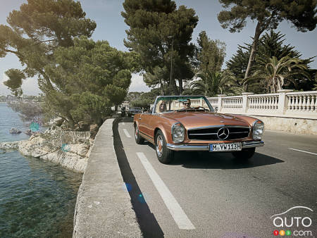 Europe in a Classic Mercedes SL: Sound Good to You?