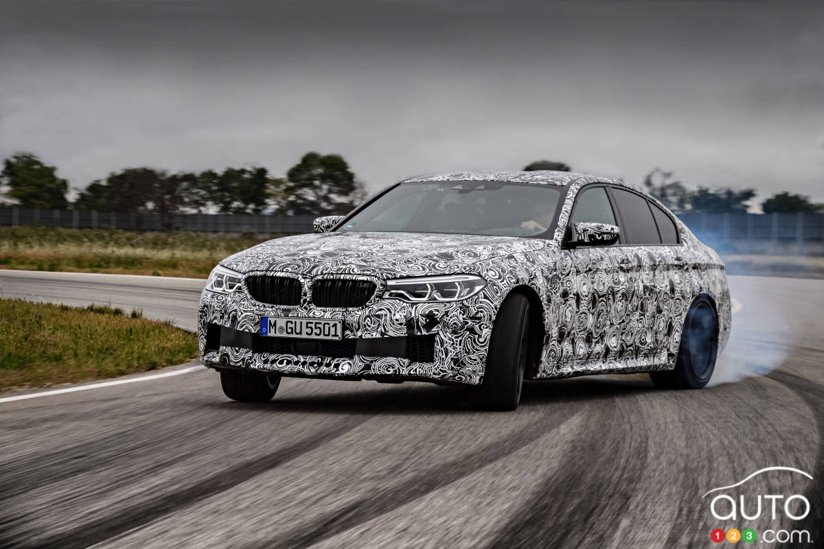 La nouvelle BMW M5 2018 s'en vient; voici un aperçu