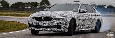 La nouvelle BMW M5 2018 s’en vient; voici un aperçu