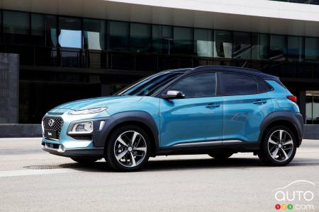 Le Hyundai Kona arrivera chez nous tôt en 2018; une version électrique suivra