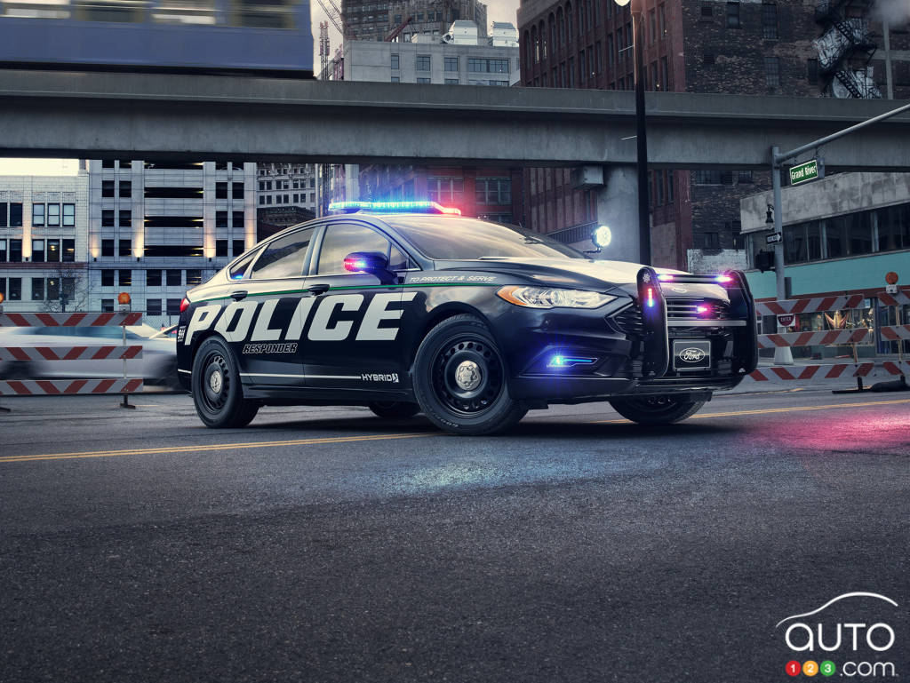 Ford Police Responder à motorisation hybride