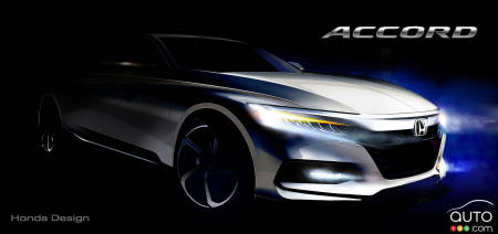 Honda Accord 2018 : un nouvel aperçu qui promet