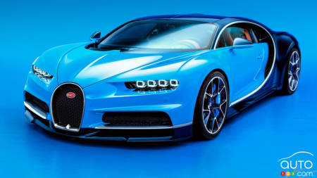 La Bugatti Chiron, chaussée pour rouler à l’extrême