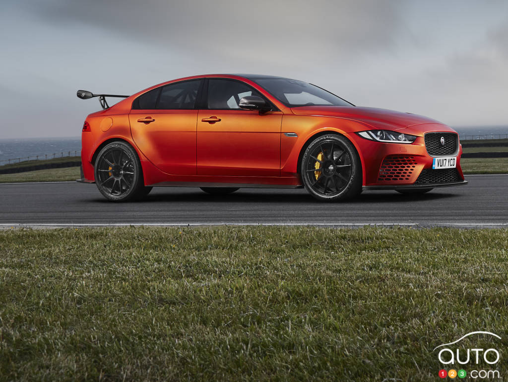 The all-new Jaguar XE SV Project 8