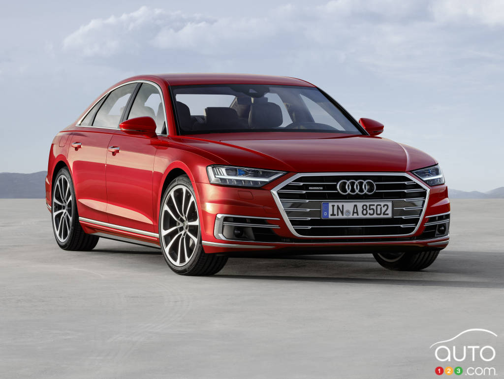 The new 2018 Audi A8