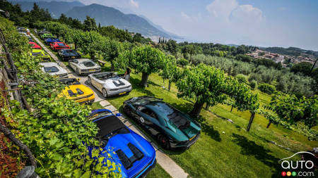Lamborghini et sa tournée italienne 2017, un délice pour les yeux!