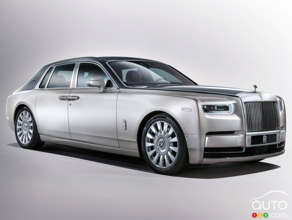 The new, eighth-generation Rolls-Royce Phantom