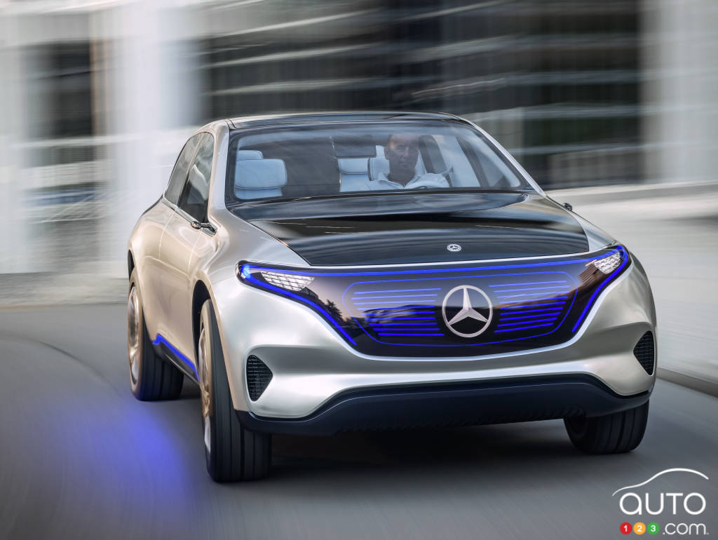 Prototype Mercedes-Benz EQC