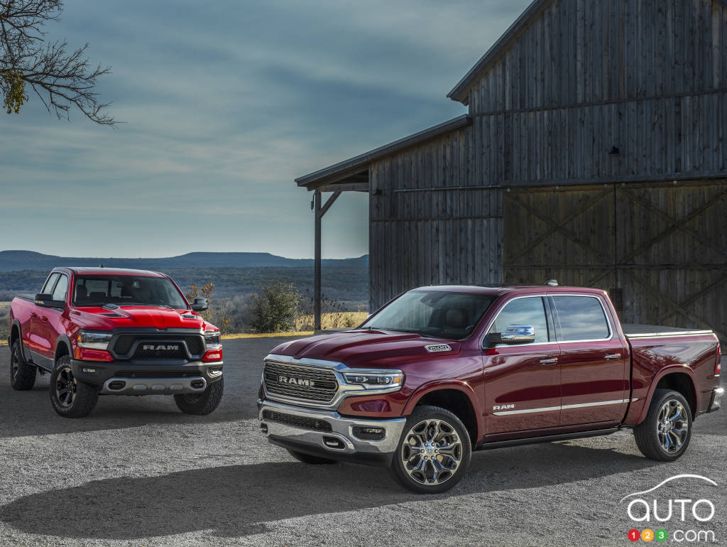 Les nouveaux Ram 1500 Rebel et Limited 2019