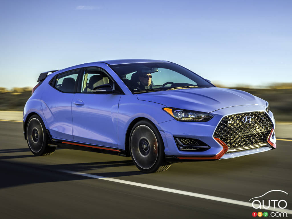 La nouvelle Hyundai Veloster N 2019 de 275 chevaux