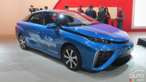 Montréal 2018 : la Toyota Mirai à hydrogène vendue au Canada en 2018, le Québec en premier!