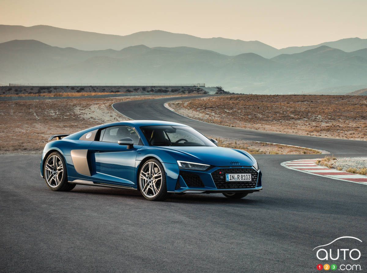 New look, more power for the 2019 Audi R8