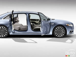 Lincoln Continental Gets Suicide Doors for 80th Birthday