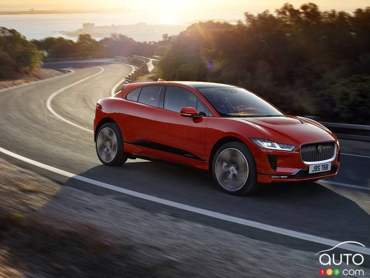 The all-new 2019 Jaguar I-PACE with 386 km of range