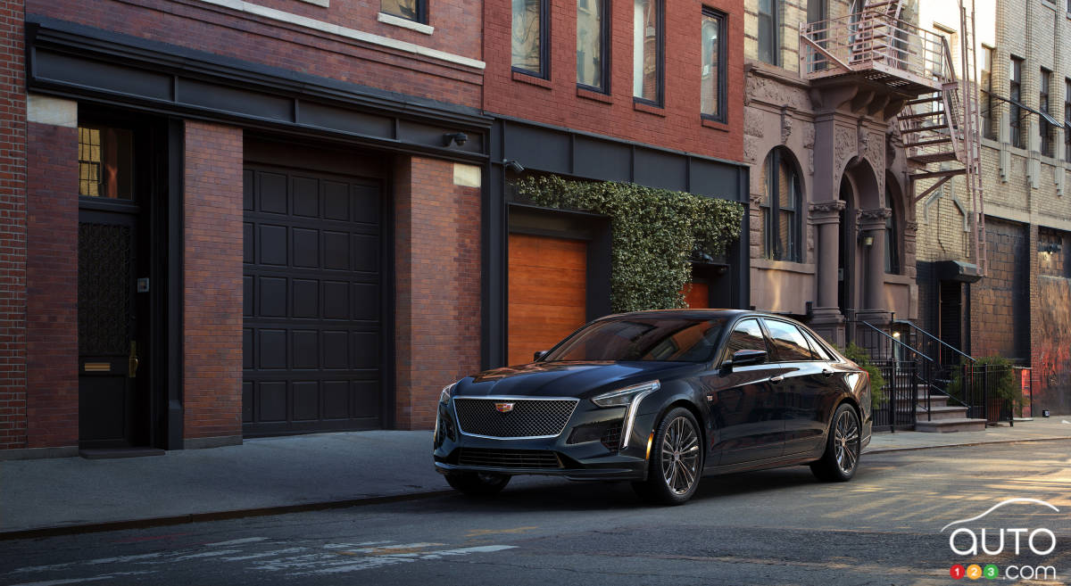 Cadillac Announces 550-hp V-Sport  CT6 for 2019