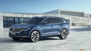 VW dévoile son nouveau Touareg en Chine