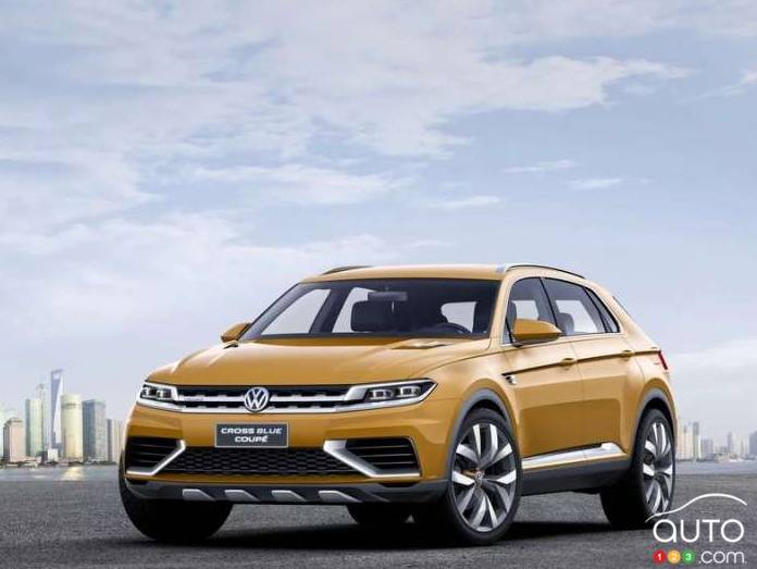 Prototype Volkswagen CrossBlue Coupe