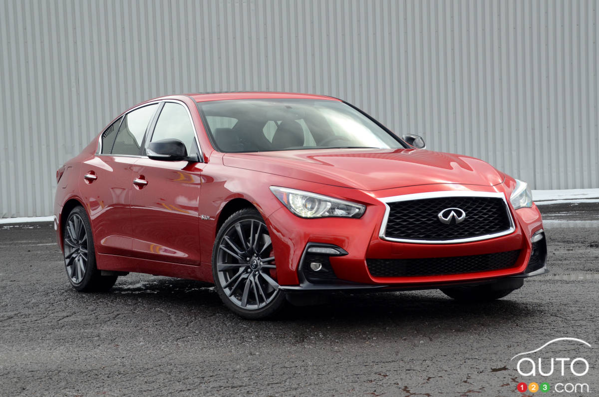 Review Of The 18 Infiniti Q50 Sport And Red Sport Car Reviews Auto123