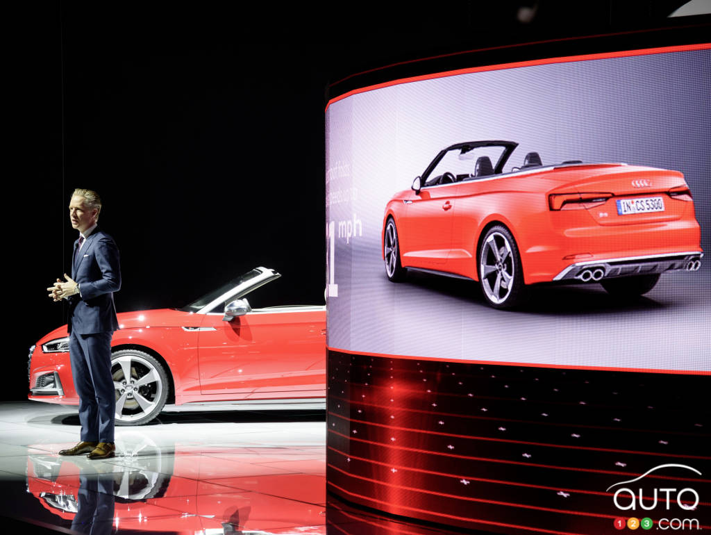 Audi at the 2017 North American International Auto Show