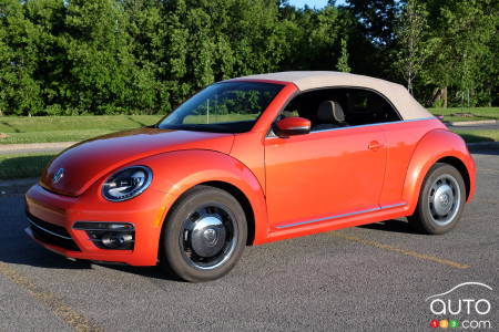 Essai de la Volkswagen Beetle décapotable 2018