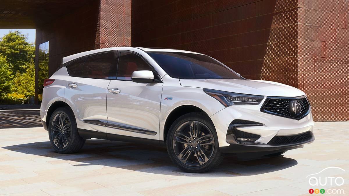 2019 Acura RDX Prototype Looks Good from the Front in Detroit