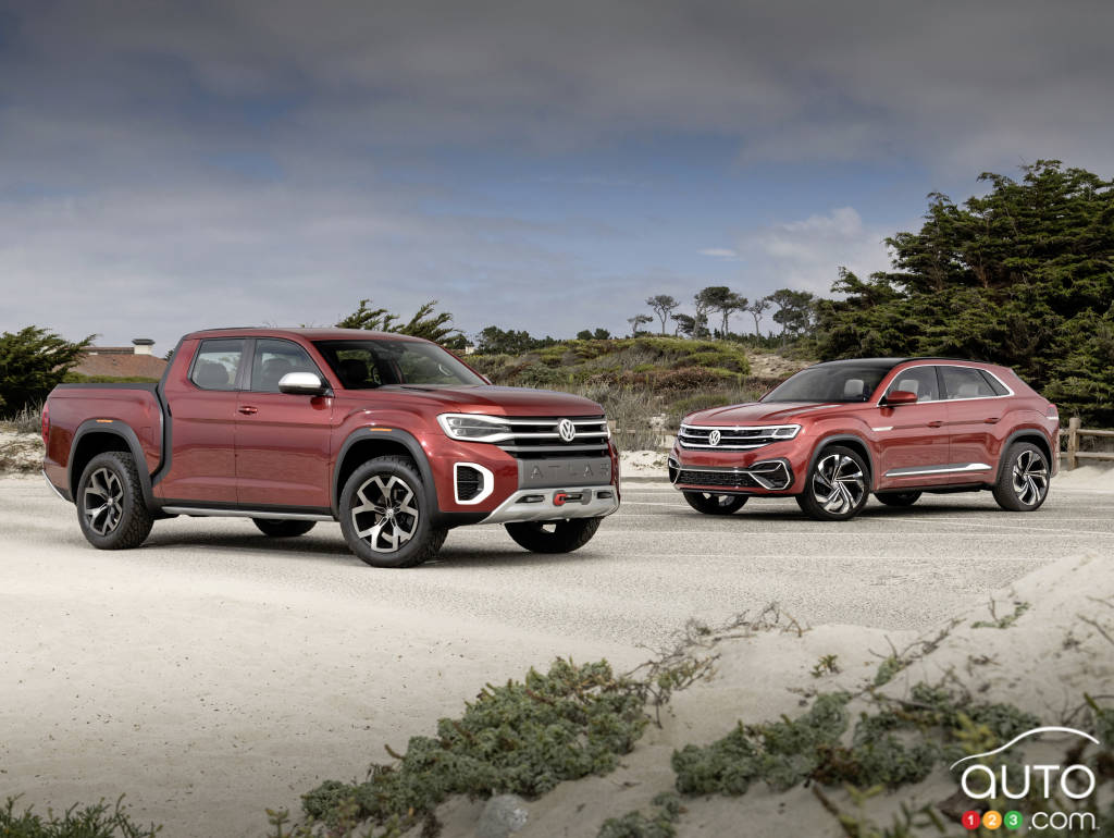 Volkswagen Atlas Tanoak et Atlas Cross Sport