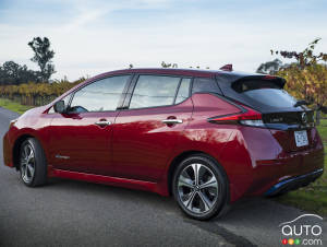 Les infos pour la Nissan LEAF 2019 publiées pour les États-Unis: Pas de hausse de prix