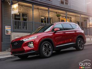Le Hyundai Santa Fe 2019 obtient le meilleur choix de sécurité de l'IIHS