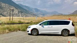 Essai de la Chrysler Pacifica hybride 2018 : Édition vacances d’été !