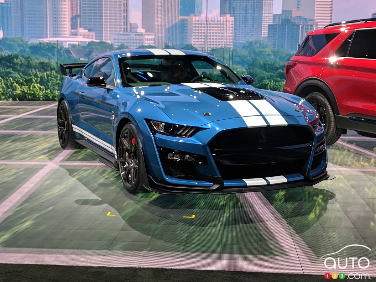 La Ford Mustang Shelby GT500 2020 présentée à Détroit, Actualités  automobile