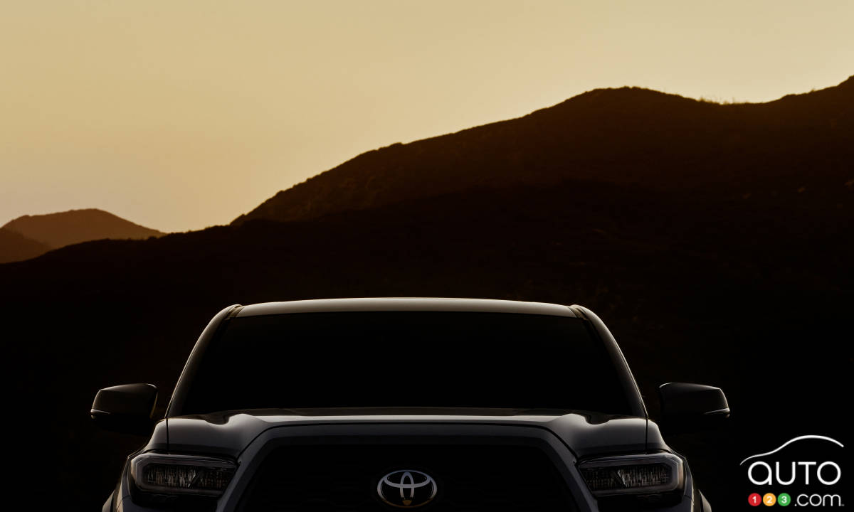 Toyota Teases First Image of its 2020 Tacoma