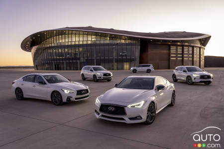 30 chandelles pour Infiniti