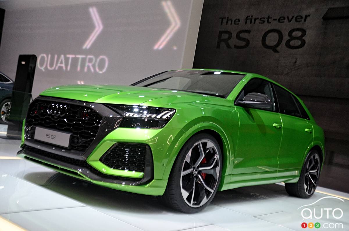 Reveal Of The Rs Q8 In La Madness On Wheels Car News Auto123