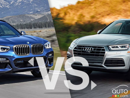 Comparaison : Audi Q5 2019 vs BMW X3 2019