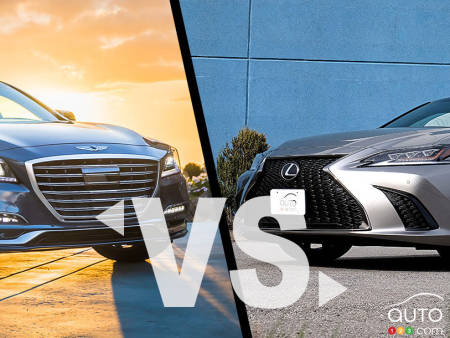 Comparaison : Genesis G80 2019 vs Lexus ES 2019