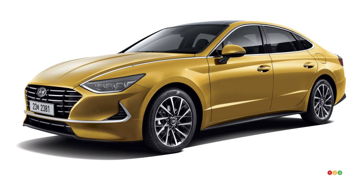 Hyundai donne un avant-goût de sa Sonata 2020, plus profilée et plus raffinée
