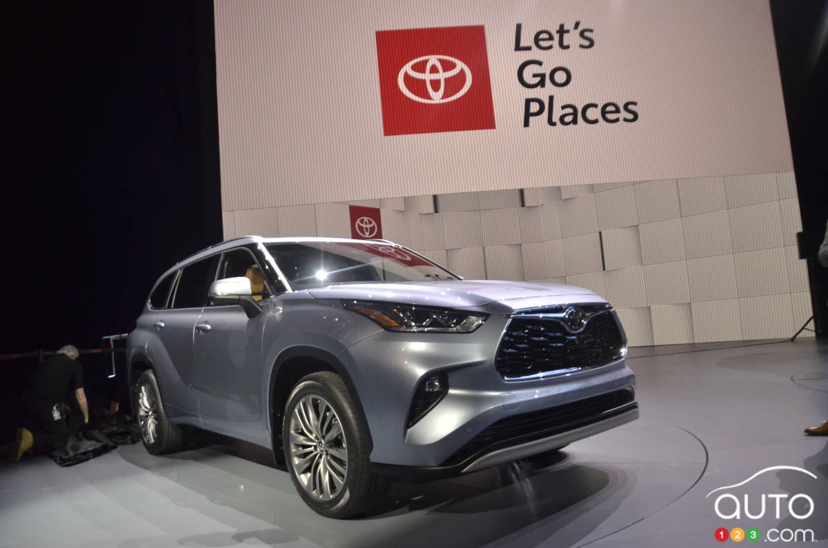 New York 2019 : Le Toyota Highlander 2020 débarque au Salon