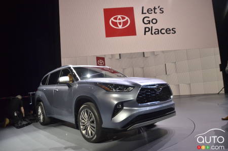 New York 2019: 2020 Toyota Highlander Makes Big Entrance