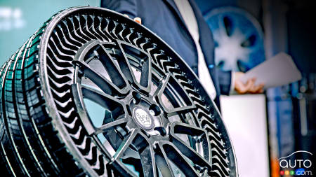 GM and Michelin to Work together on Developing an Airless Wheel