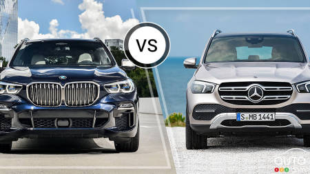 Comparaison: BMW X5 2019 vs Mercedes Benz GLE 2019