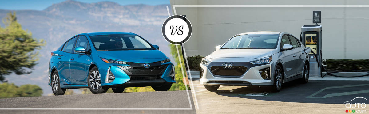 Vervloekt Kostuum Edele Comparison: 2019 Hyundai IONIQ vs 2019 Toyota Prius Prime | Car Reviews |  Auto123