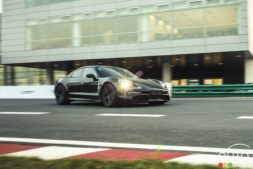 Prototype Porsche Taycan